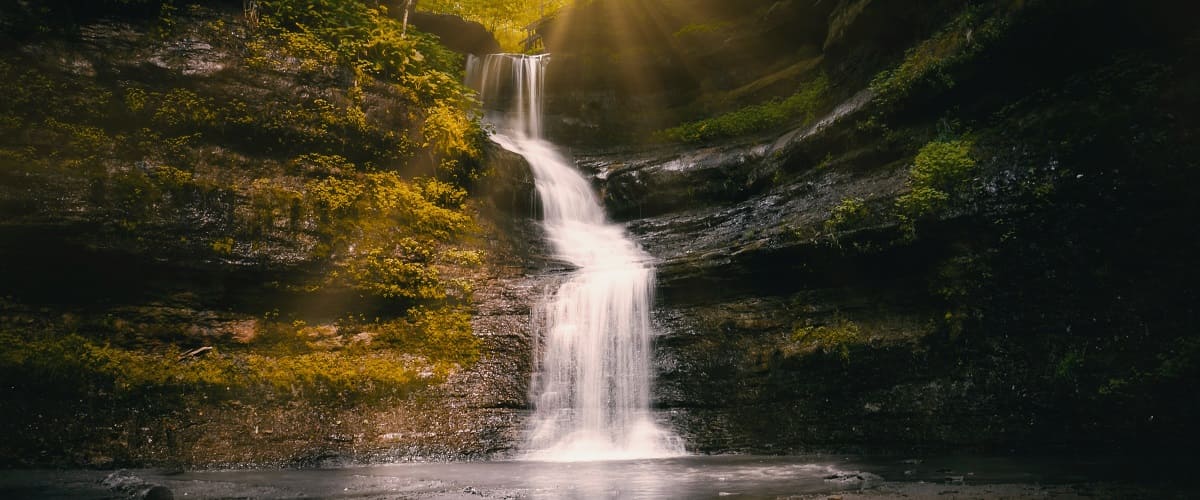 Wasserfall | Titelbild Blogbeitrag Filtertypen